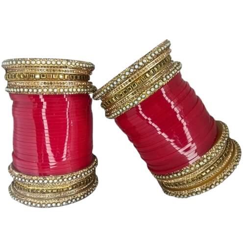 Sona Chuda Majestic Kundan Bangle Stack