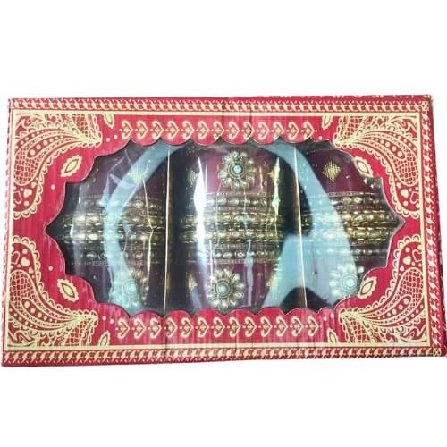 Haseena Red Anmol Vivaah Kundan Chuda