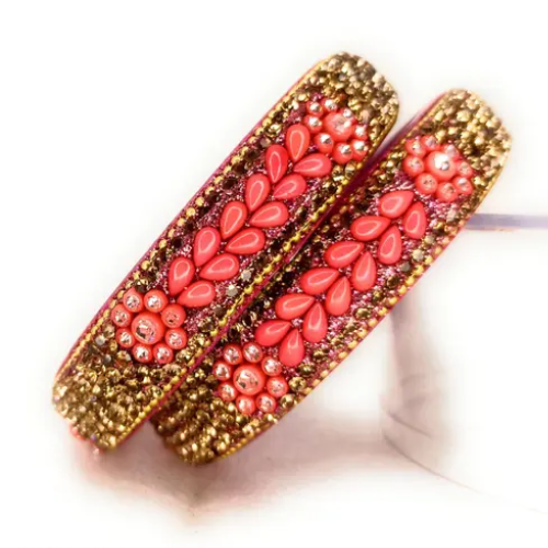 2 Pcs Daily Wear Glass Bangles Set