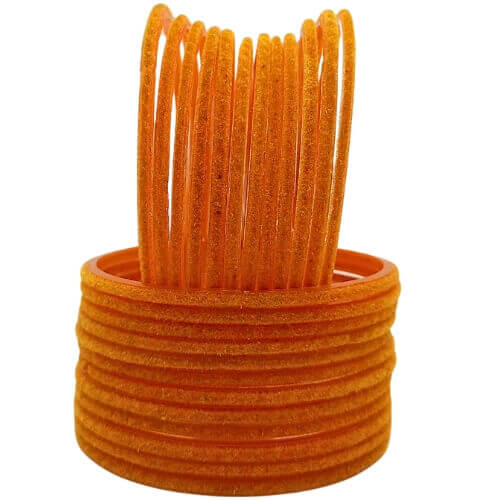 Glass Velvet - 24 Pc - Bangle Set