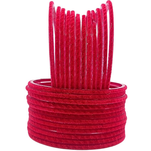 Glass Velvet - 24 Pc - Bangle Set