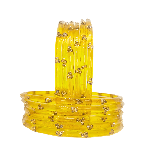 Chandaryan 12-Piece Glass Bangle Set