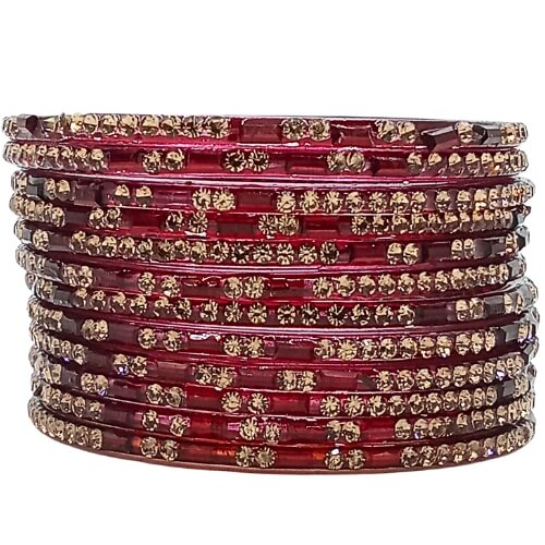 Gunjan-12 Piece Bangles
