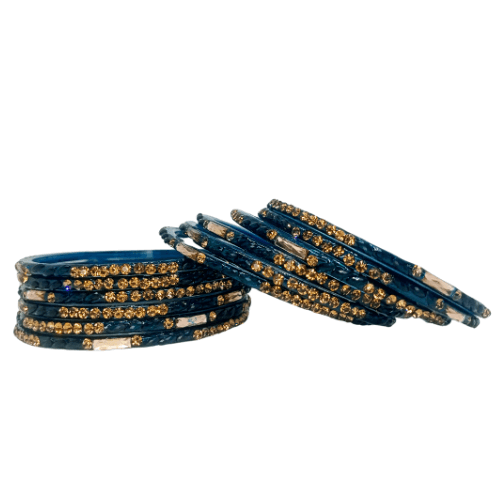 Parwana Elegant 12-Piece Bangle Set