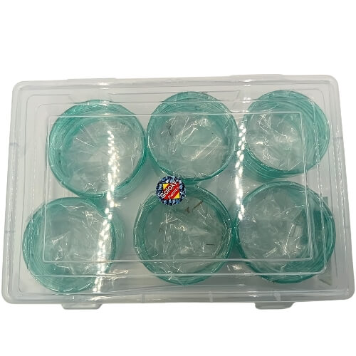 Jelly Translucent 12-Piece Bangles