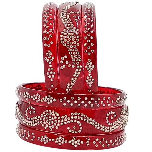 Ornate Swirl 3-Piece Bangles