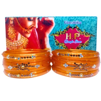 Sabki Pasand Glass Kangan/Chudi set - 3 PCs