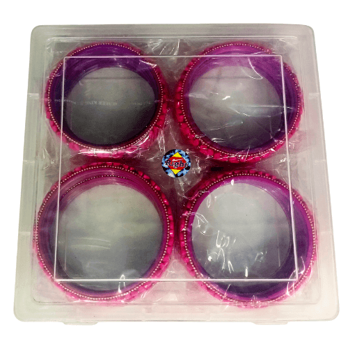 Blossom Style Flat Stone Embedded Kangan