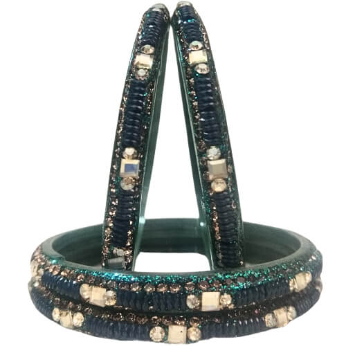 Midnight 4-Piece Elegance:Bangles 