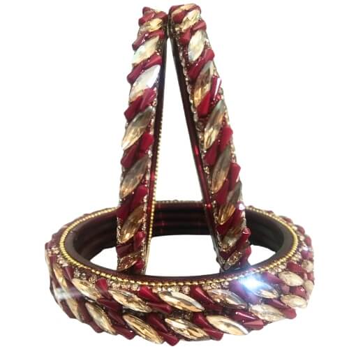 Scarlet Aurora 4-Piece Bangles
