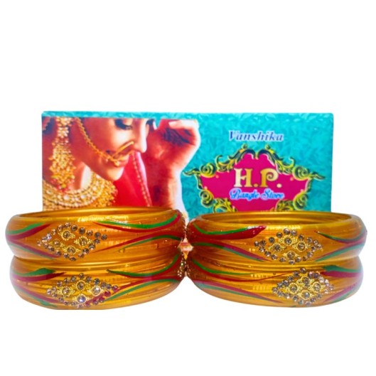 Red Chilli Glass Kada / Kangan set - 2 PCs