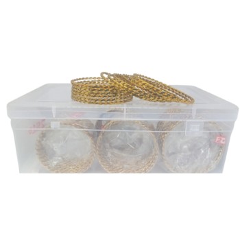 Design 1201 Traditional Antique Look -12 PCs Bangle Set
